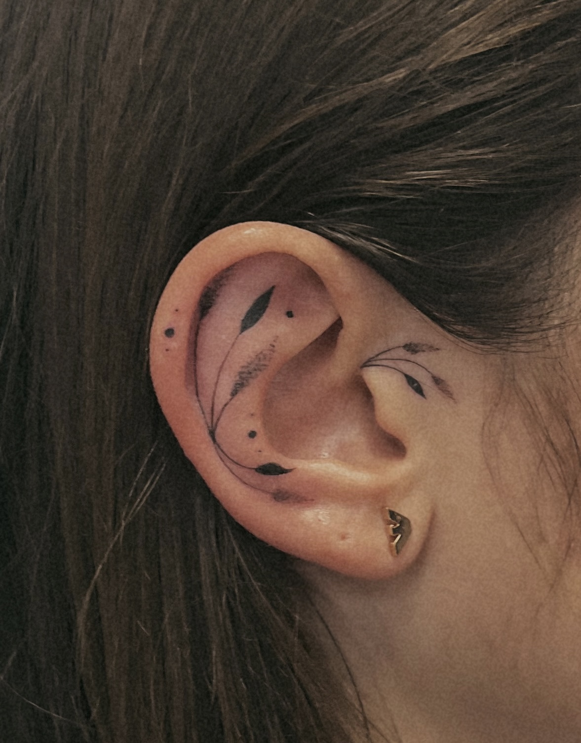 Ear Tattoo